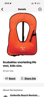 Kids Snorkeling Vest